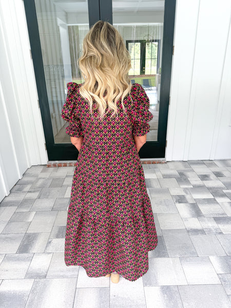 Black Contrast Midi