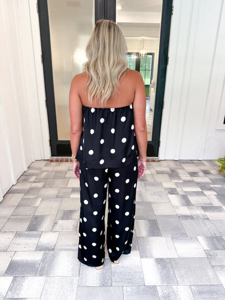 Polka Dot Pant Set