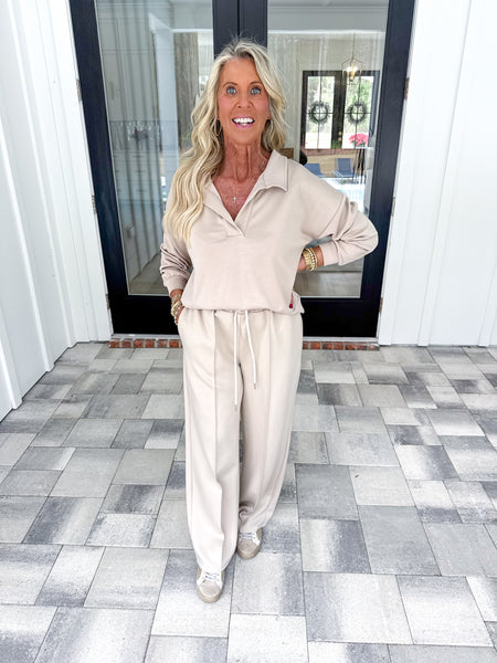 Beige Soft Touch Pullover