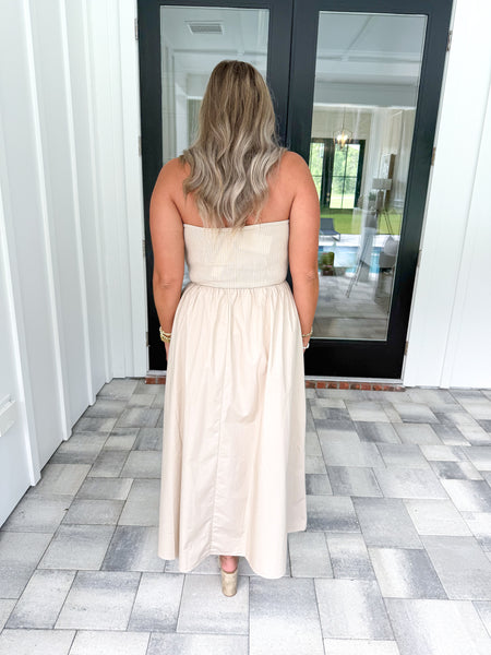 Twist Front Midi