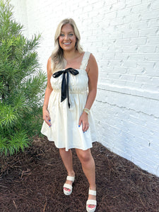 Ruffled Strap Dress