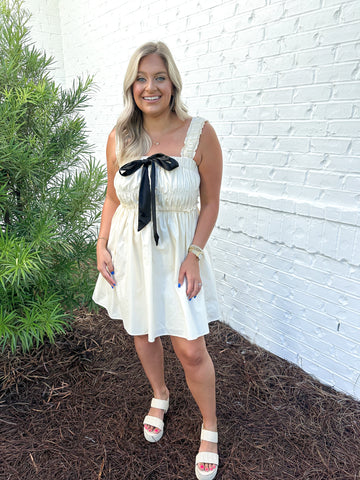 Ruffled Strap Dress