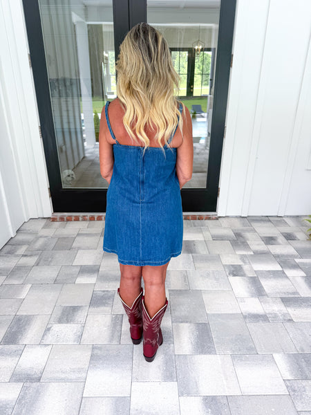 Tresha Denim Dress