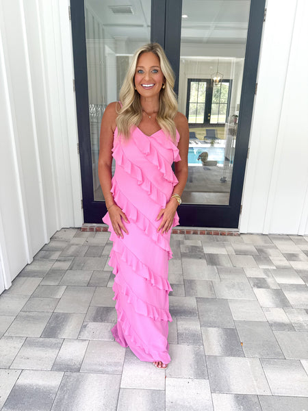 Tiered Ruffle Maxi