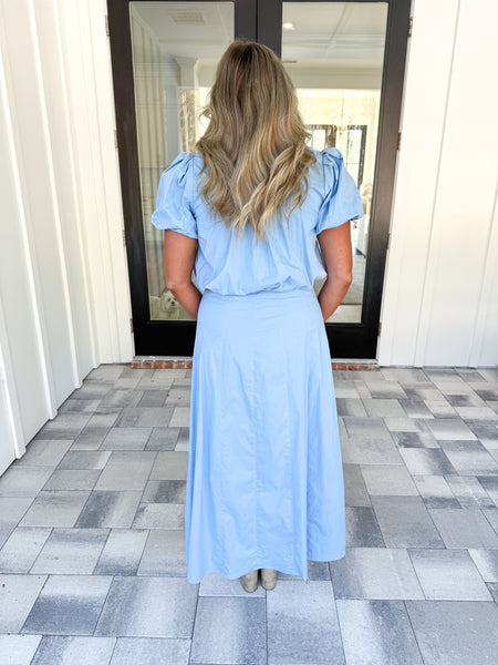 Blue Maxi Set
