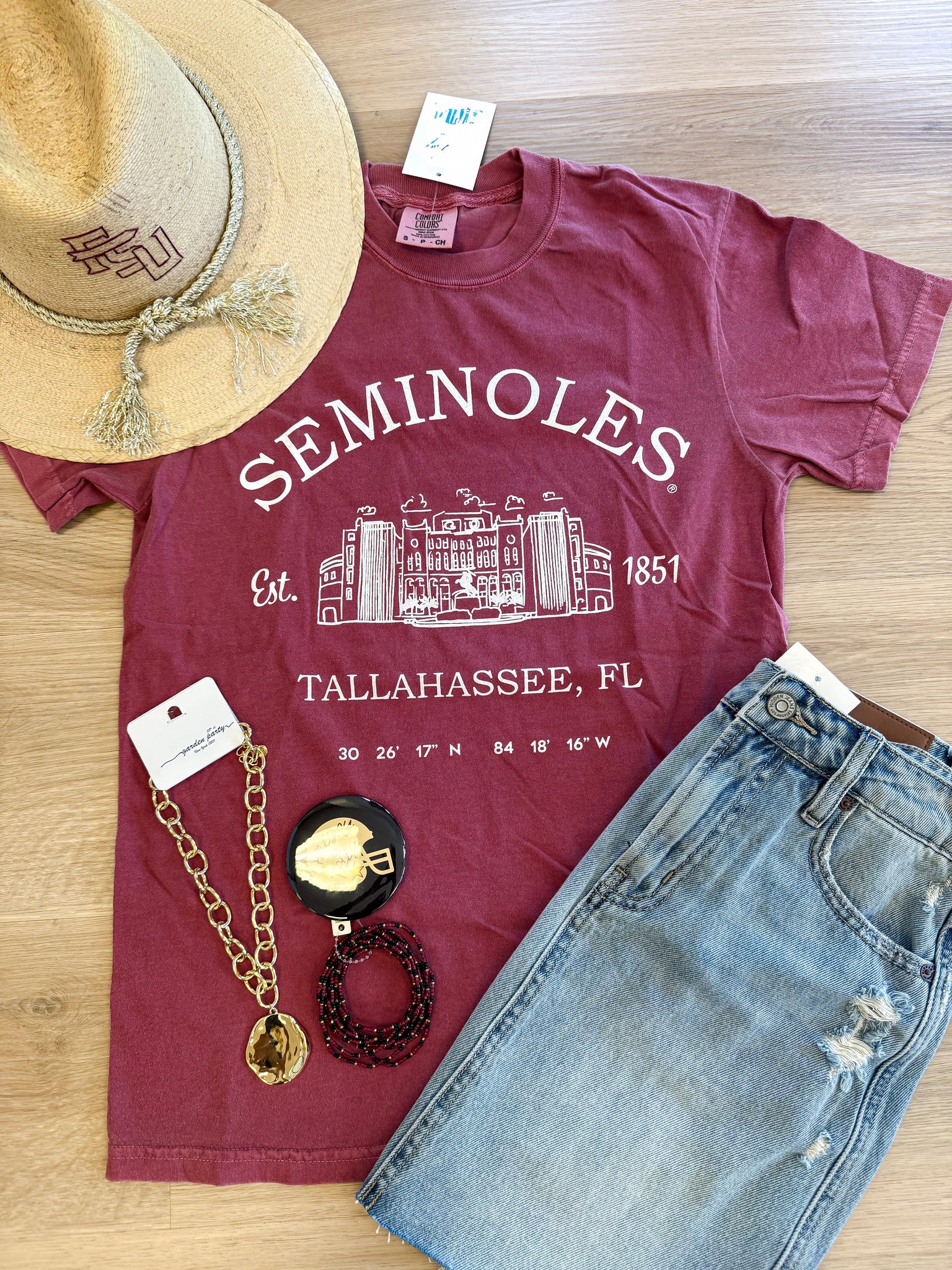 Seminoles Garnet Tee