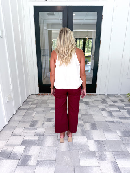 Champagne Halter Top
