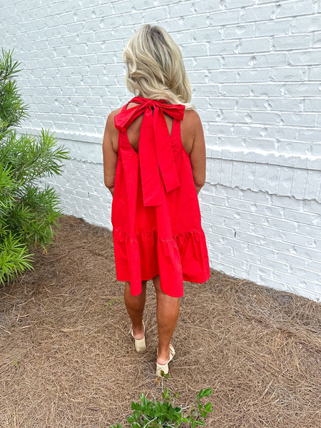 Red Sylvia Dress