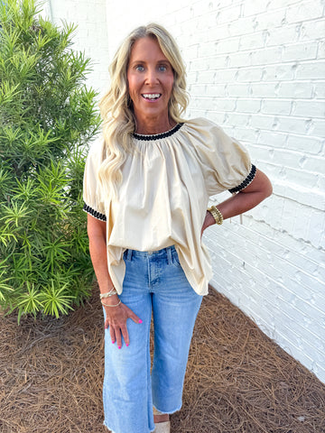 Embroidered Top