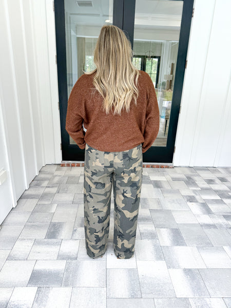 Brown Piper Cardigan