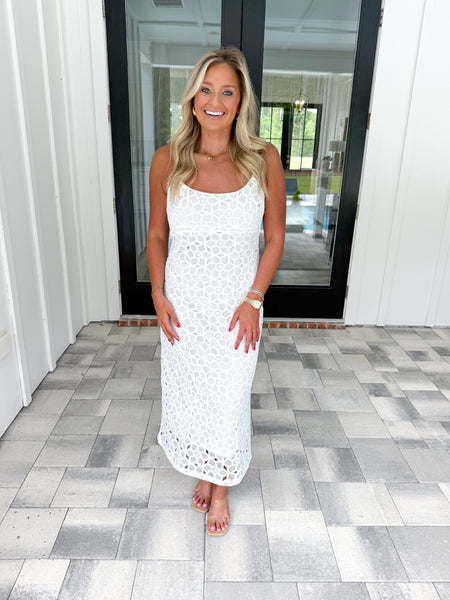 Lace Midi Dress