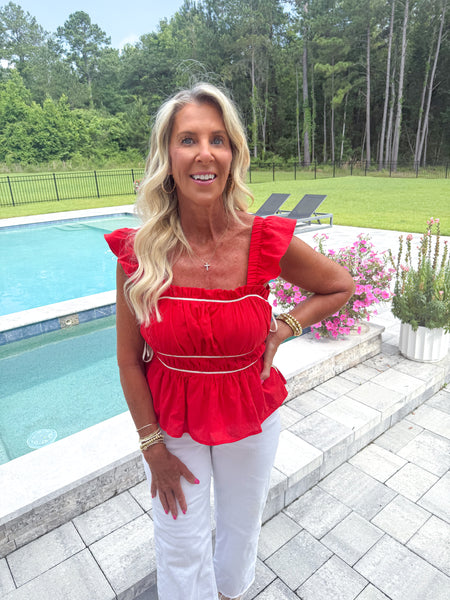 Ruched Detail Top