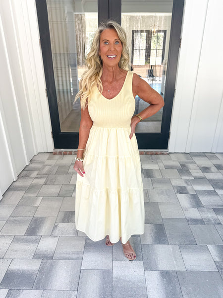 Sienna Yellow Dress
