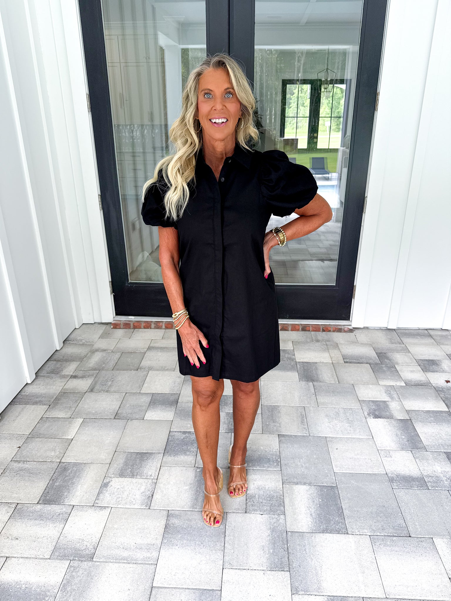 Black Shift Dress