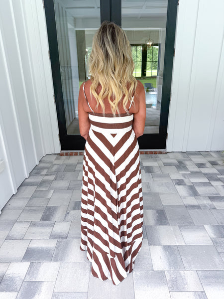 Brenda Striped Maxi