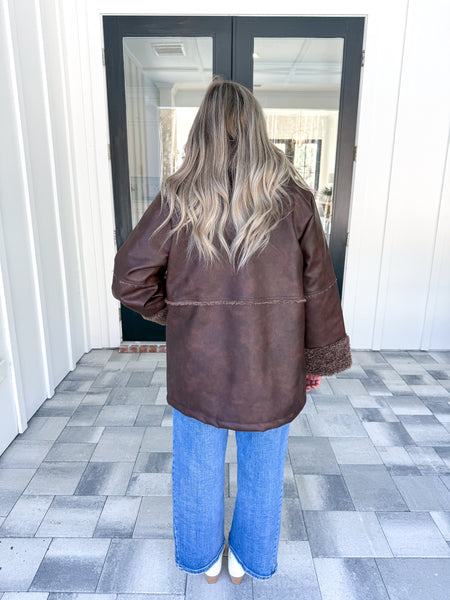 Faux Leather Jacket