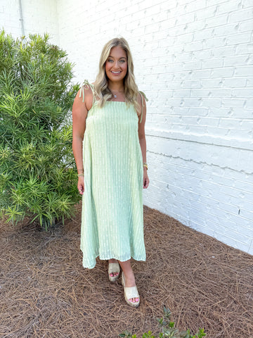 Sage Textured Midi