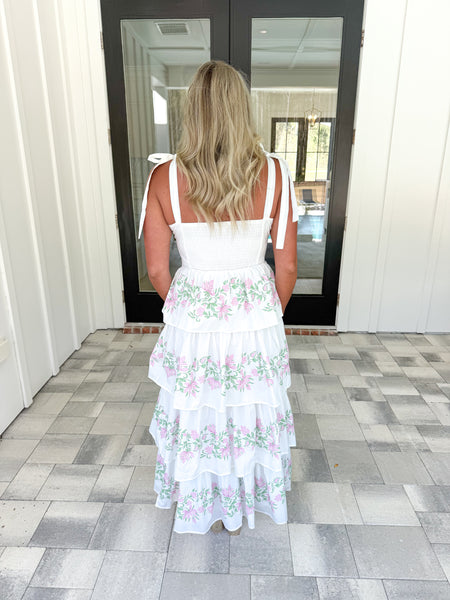 Floral Tiered Maxi