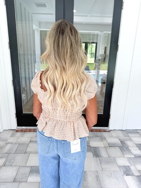 Gingham Top