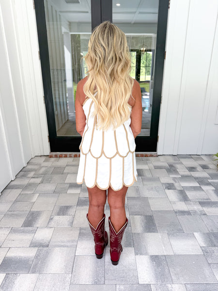 White Scallop Set