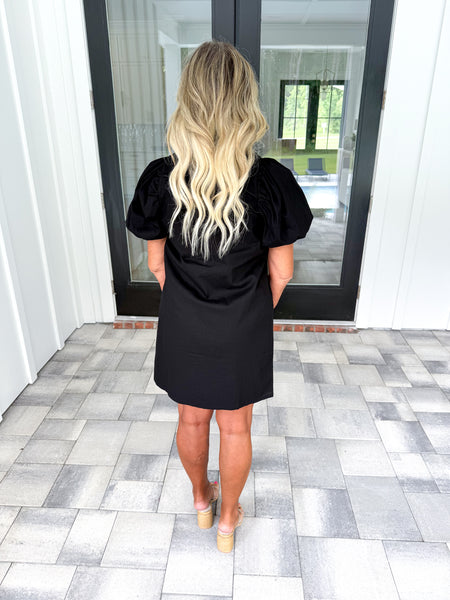 Black Shift Dress
