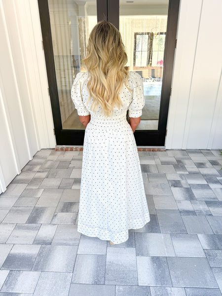 Polka Dot Midi