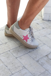 The Reba Sneaker Pink Star